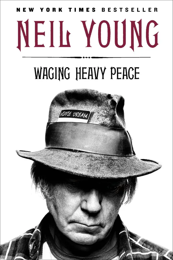 Waging Heavy Peace by Neil Young cover