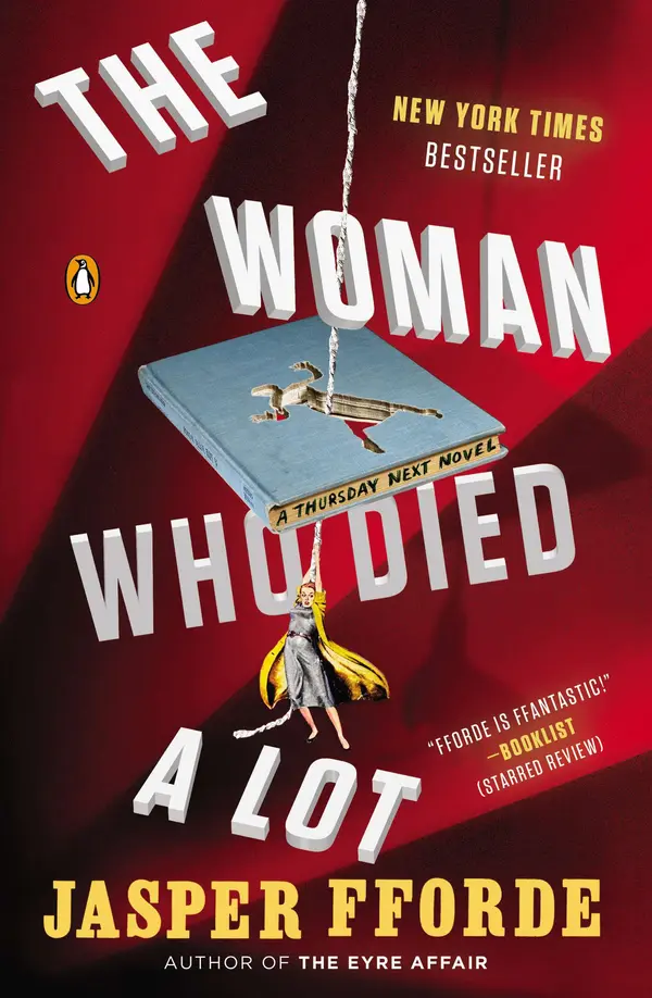 The Woman Who Died a Lot by Jasper Fforde cover