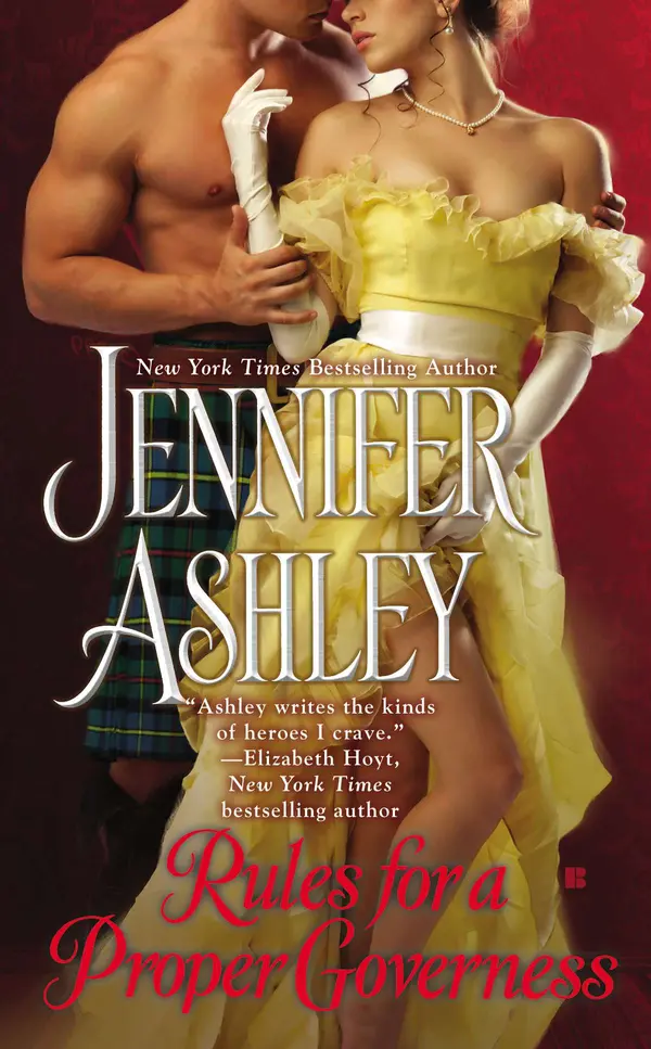 Rules for a Proper Governess by Jennifer Ashley cover