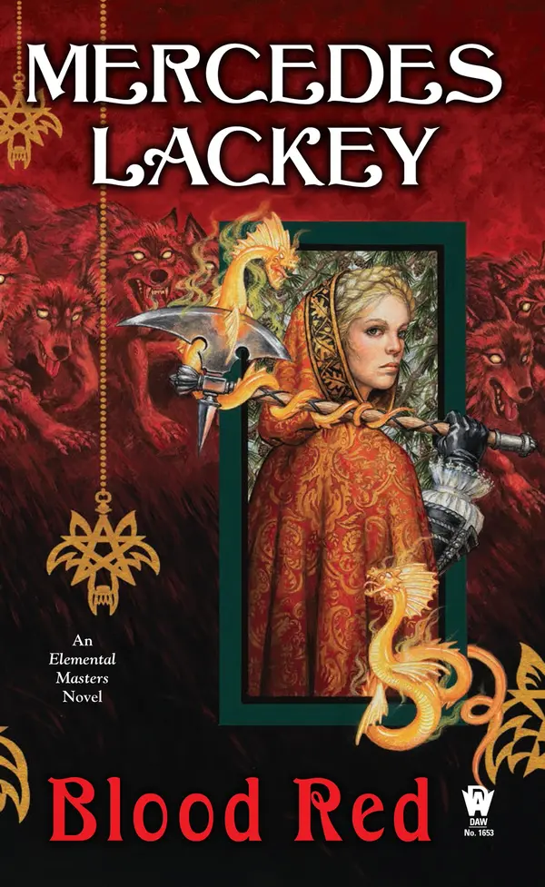 Blood Red by Mercedes Lackey cover