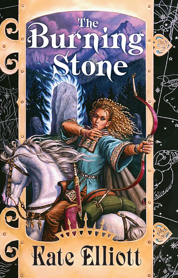 The Burning Stone by Kate Elliott cover
