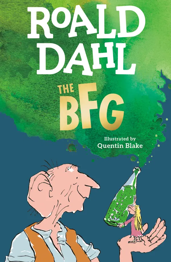 The BFG by Roald Dahl, Quentin Blake cover