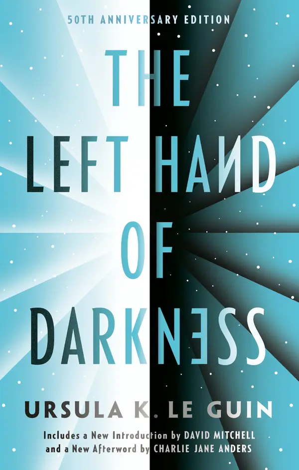 The Left Hand of Darkness by Ursula K. Le Guin, David Mitchell, Charlie Jane Anders cover