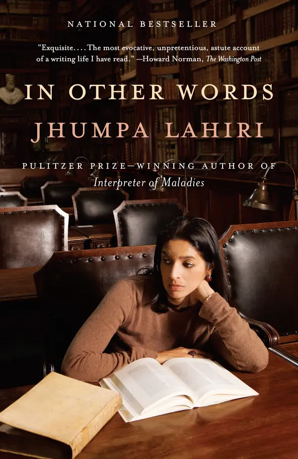 In Other Words by Jhumpa Lahiri, Ann Goldstein cover
