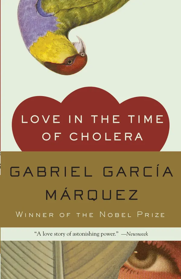 Love in the Time of Cholera by Gabriel García Márquez cover