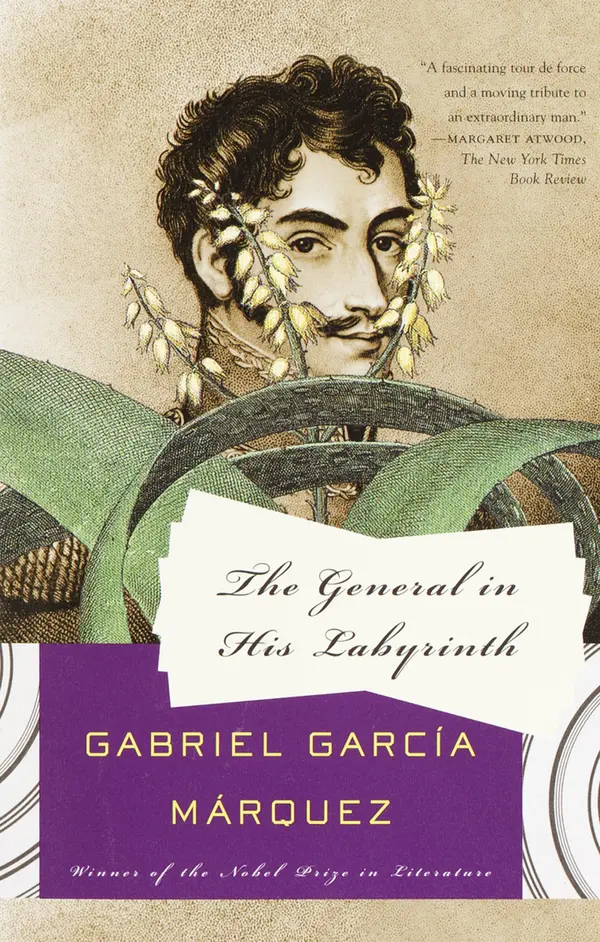 The General in His Labyrinth by Gabriel García Márquez, Edith Grossman cover