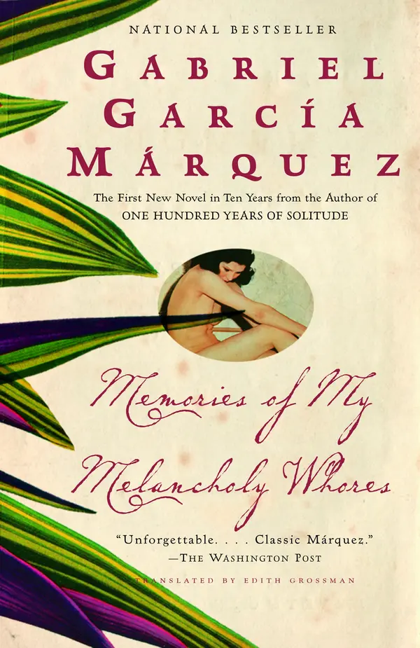 Memories of My Melancholy Whores by Gabriel García Márquez, Edith Grossman cover