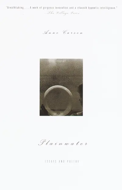 Plainwater book cover