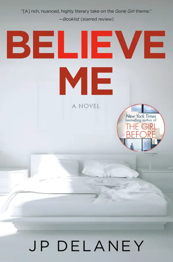 Believe Me by JP Delaney cover