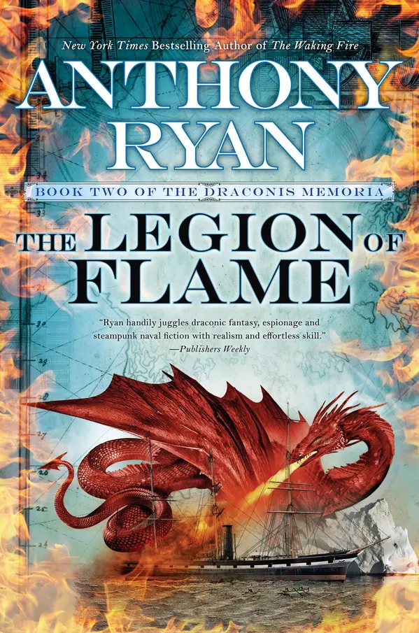 The Legion of Flame by Anthony Ryan cover