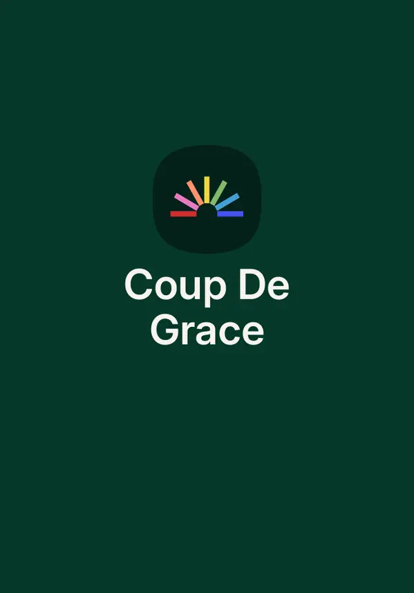 Coup De Grace by Yourcenar, Marguerit cover