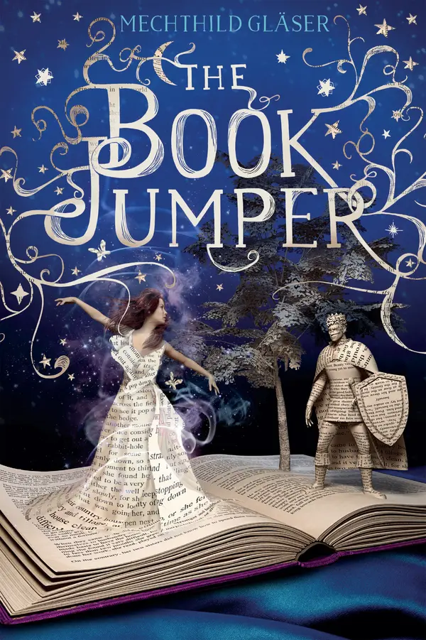 The Book Jumper by Mechthild Gläser cover