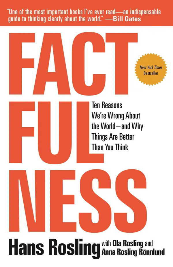 Factfulness by Hans Rosling, Anna Rosling Rönnlund, Ola Rosling cover