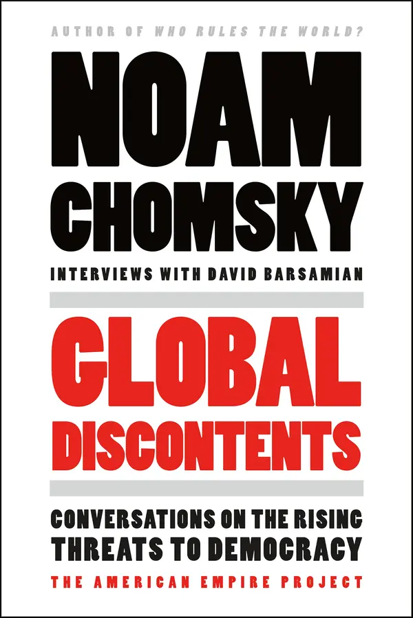 Global Discontents by Noam Chomsky, David Barsamian cover