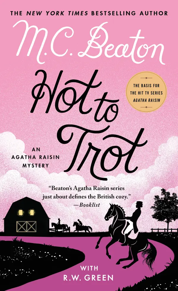 Hot to Trot by M. C. Beaton, R.W. Green cover