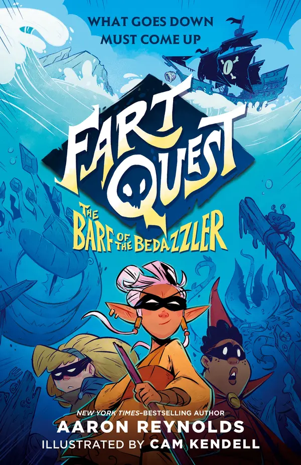 Fart Quest: The Barf of the Bedazzler by Aaron Reynolds, Cam Kendell cover