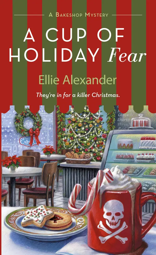 A Cup of Holiday Fear by Ellie Alexander cover