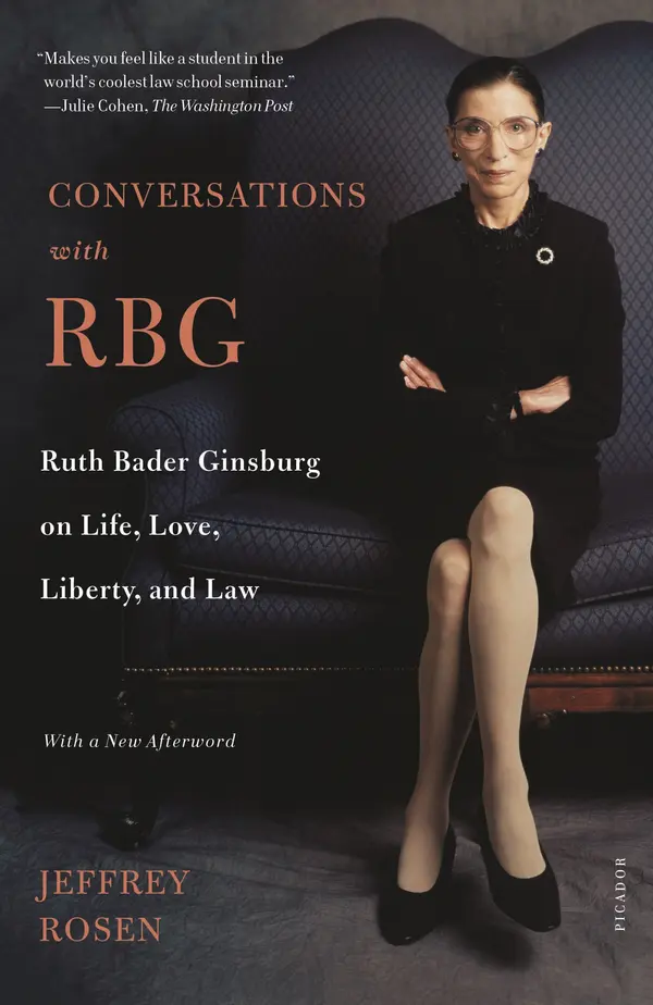 Conversations with RBG by Jeffrey Rosen cover