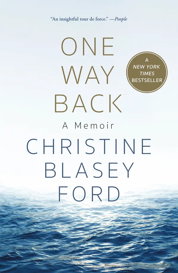One Way Back by Christine Blasey Ford cover