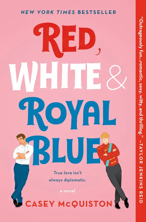 Red, White & Royal Blue by Casey McQuiston cover
