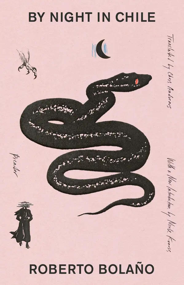 By Night in Chile by Roberto Bolaño, Chris Andrews, Nicole Krauss cover