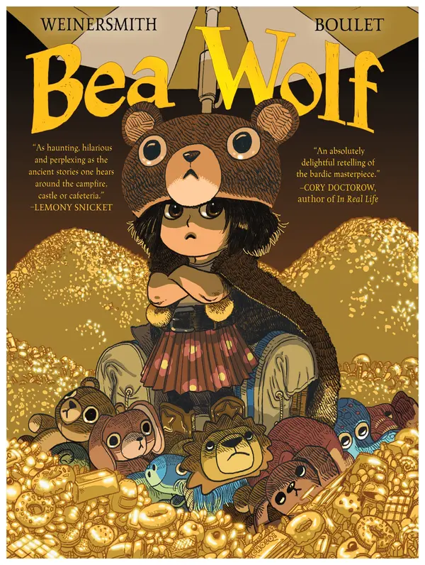 Bea Wolf by Zach Weinersmith, Boulet cover
