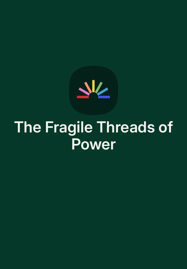 The Fragile Threads of Power by Victoria Schwab cover