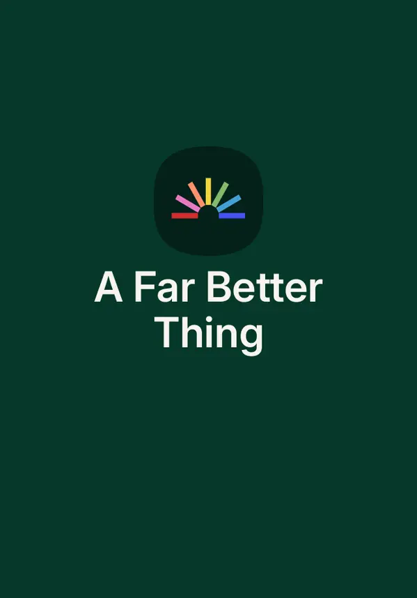 A Far Better Thing by H. G. Parry cover