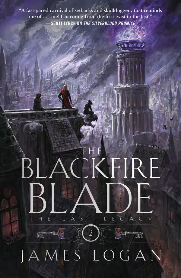 The Blackfire Blade by James Logan cover