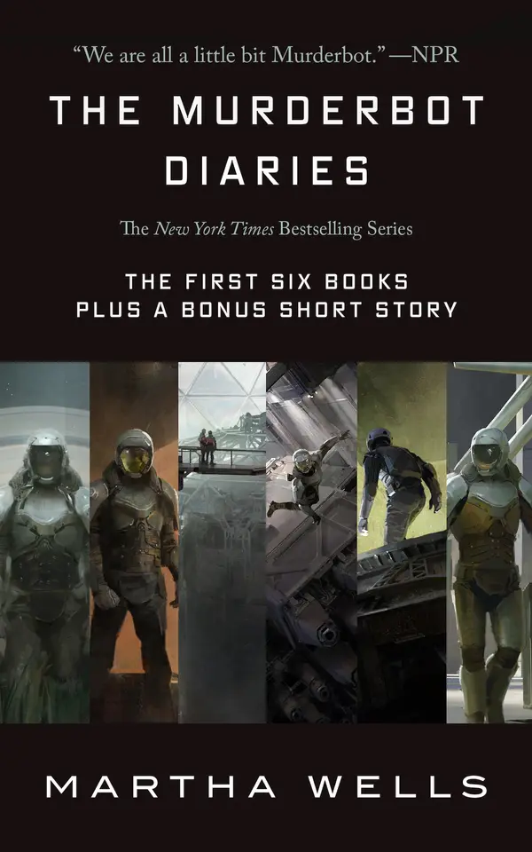 The Murderbot Diaries by Martha Wells cover