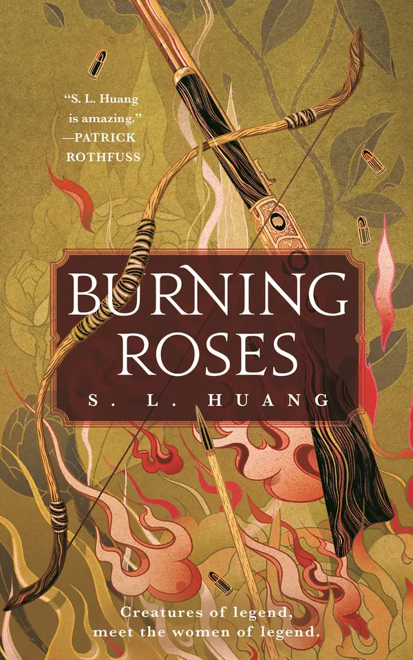 Burning Roses by S. L. Huang cover
