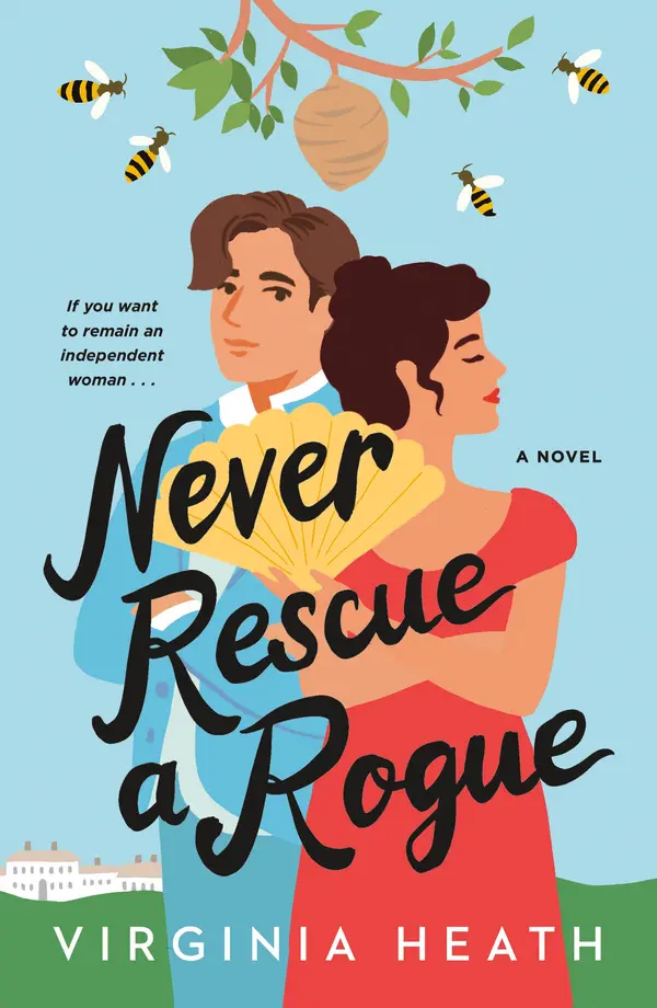Never Rescue a Rogue by Virginia Heath cover