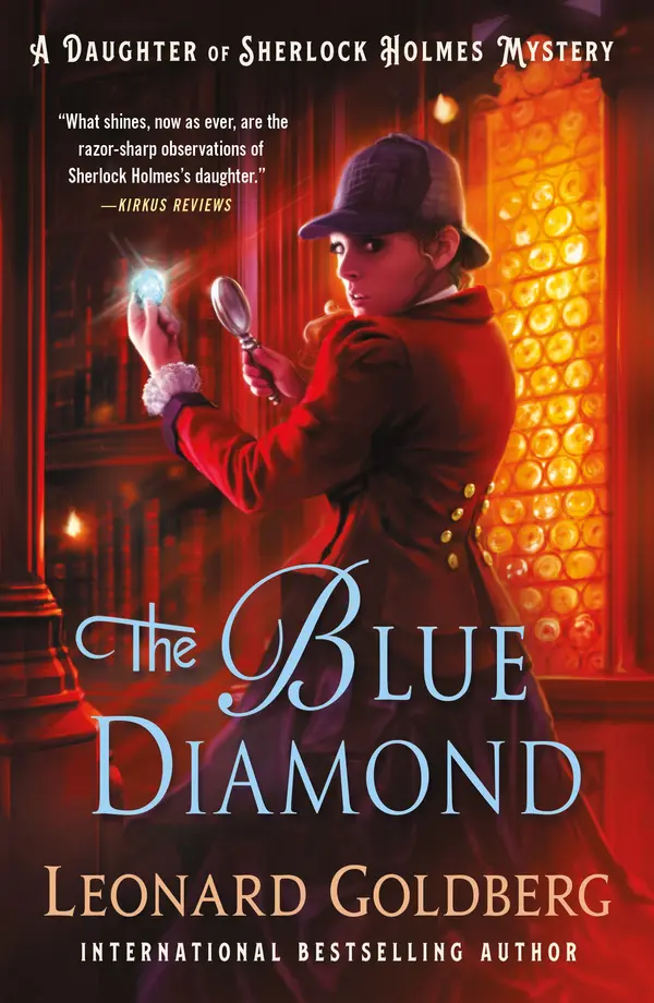 The Blue Diamond by Leonard Goldberg cover
