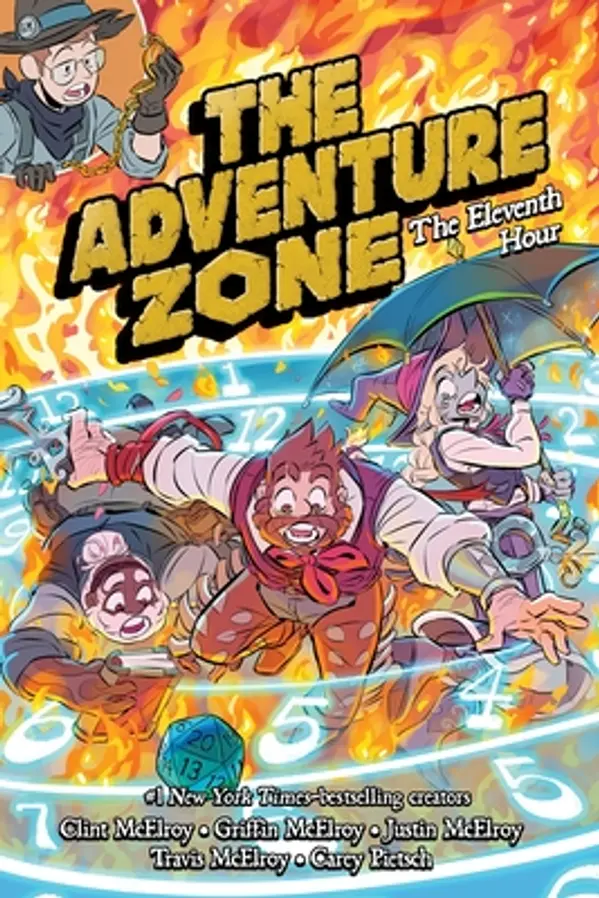 The Adventure Zone, Vol. 5: The Eleventh Hour by Clint McElroy, Griffin McElroy, Travis McElroy, Justin McElroy, Carey Pietsch cover