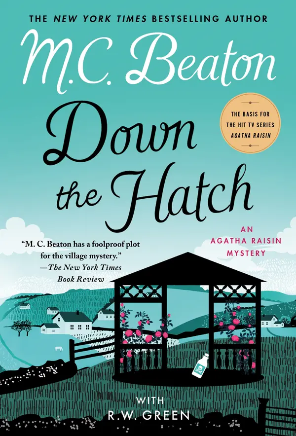 Down the Hatch by M. C. Beaton, R.W. Green cover