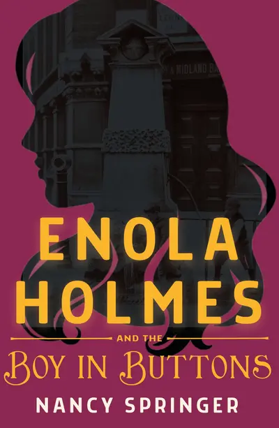 Enola Holmes and the Boy in Buttons book cover