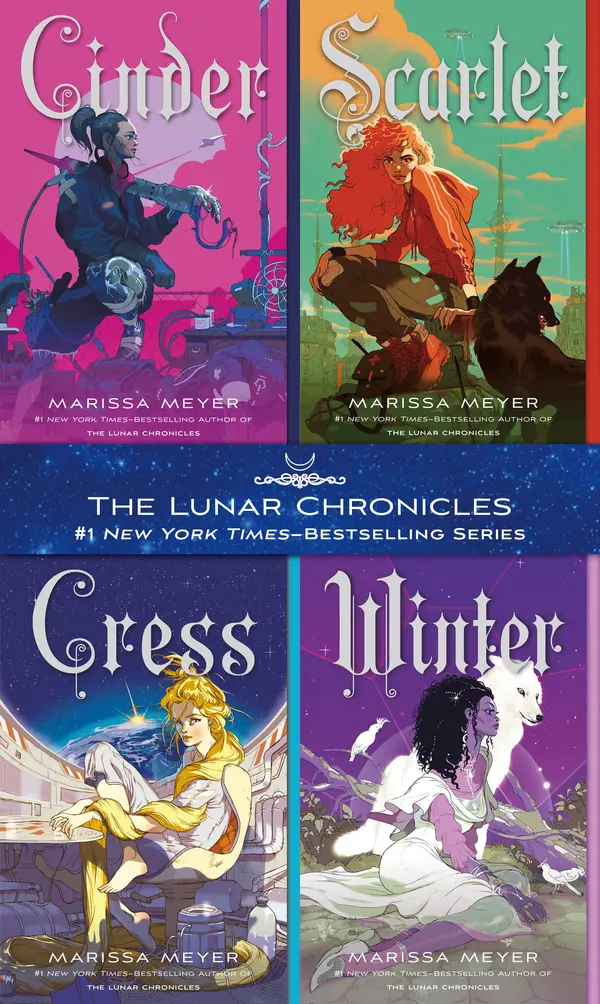 The Lunar Chronicles by Marissa Meyer cover
