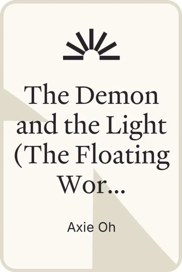 The Demon and the Light (The Floating World, 2) by Axie Oh cover