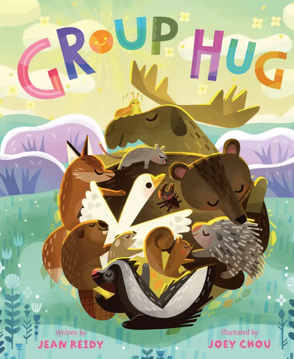 Group Hug by Jean Reidy, Joey Chou cover