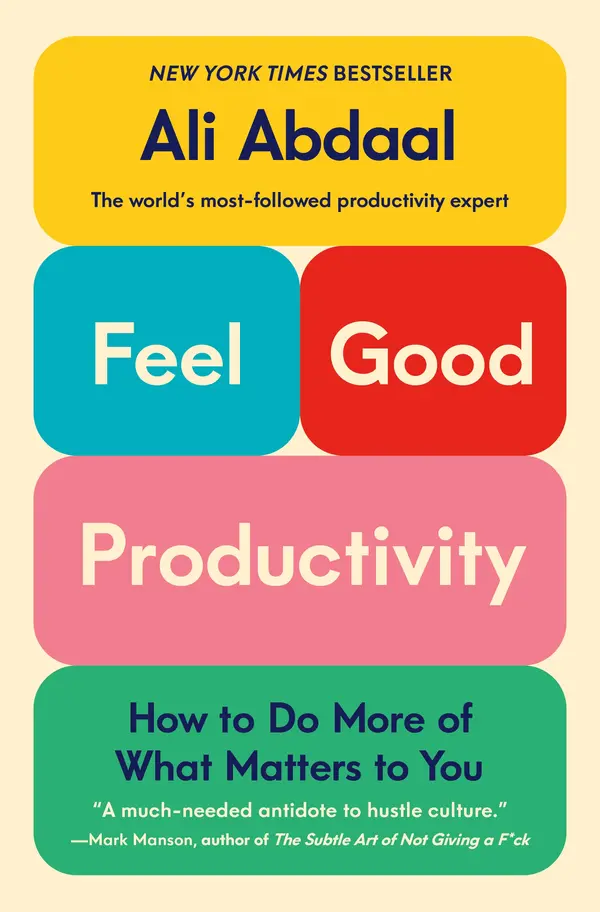 Feel-Good Productivity by Ali Abdaal cover