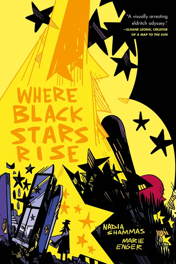 Where Black Stars Rise by Nadia Shammas, Marie Enger cover