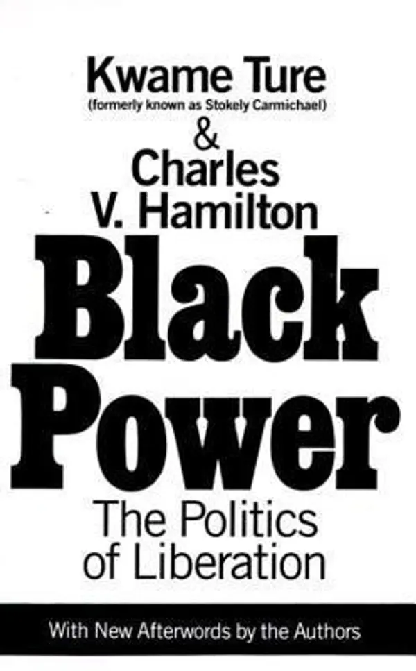 Black Power: The Politics of Liberation by Stokely Carmichael cover