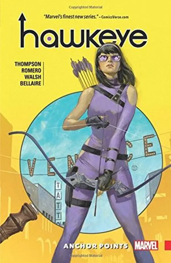 Hawkeye: Kate Bishop, Vol. 1: Anchor Points (Hawkeye: Kate Bishop) by Kelly Thompson cover