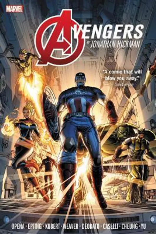 Avengers by Jonathan Hickman Omnibus, Vol. 1 by Jonathan Hickman cover