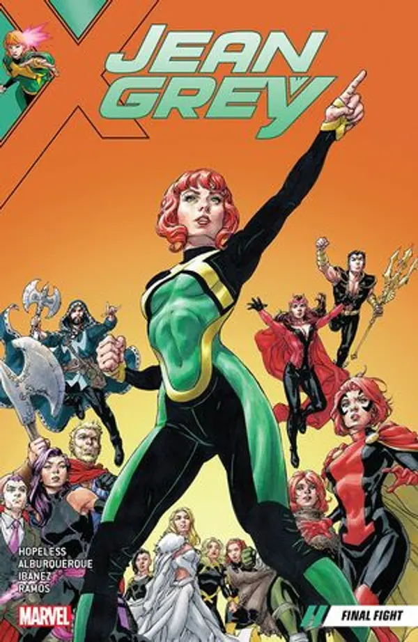 Jean Grey, Vol. 2: Final Fight by Dennis Hopeless cover