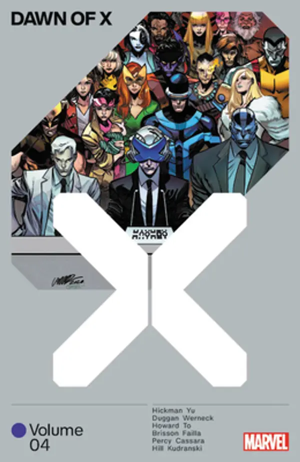 Dawn of X Vol. 4 by Jonathan Hickman, Benjamin Percy, Gerry Duggan, Tini Howard, Bryan Edward Hill, Ed Brisson cover
