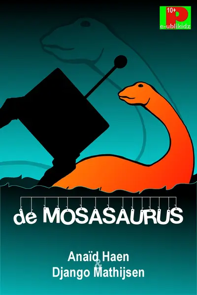De mosasaurus book cover