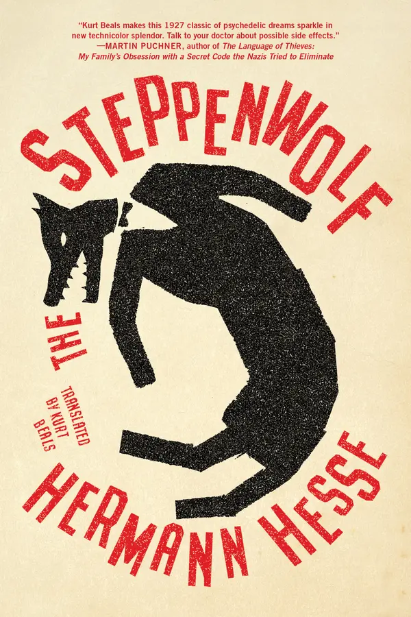 The Steppenwolf by Hermann Hesse, Kurt Beals cover