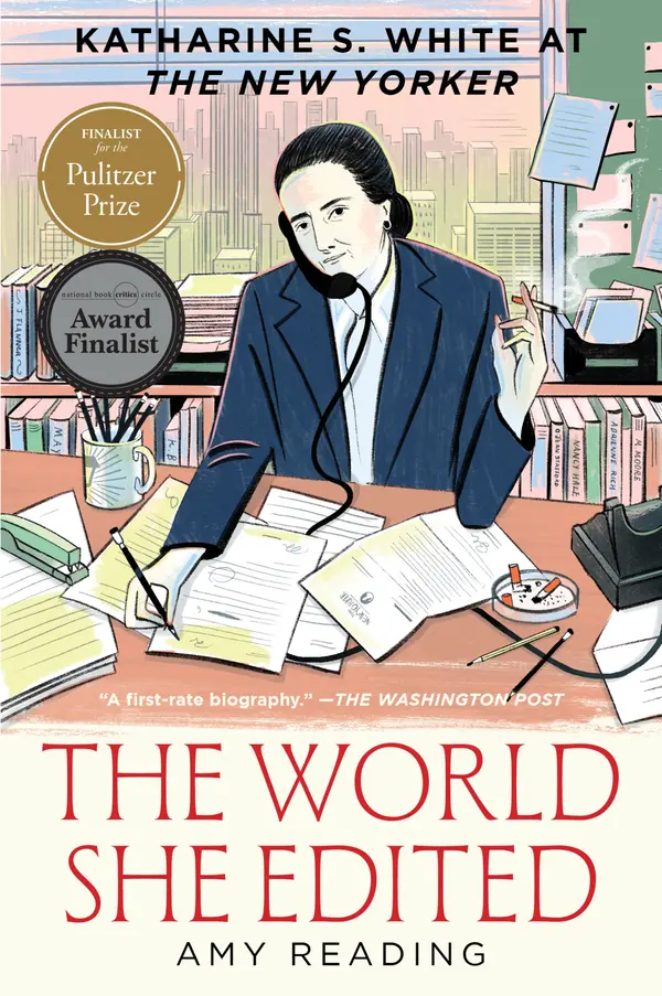 The World She Edited by Amy Reading cover