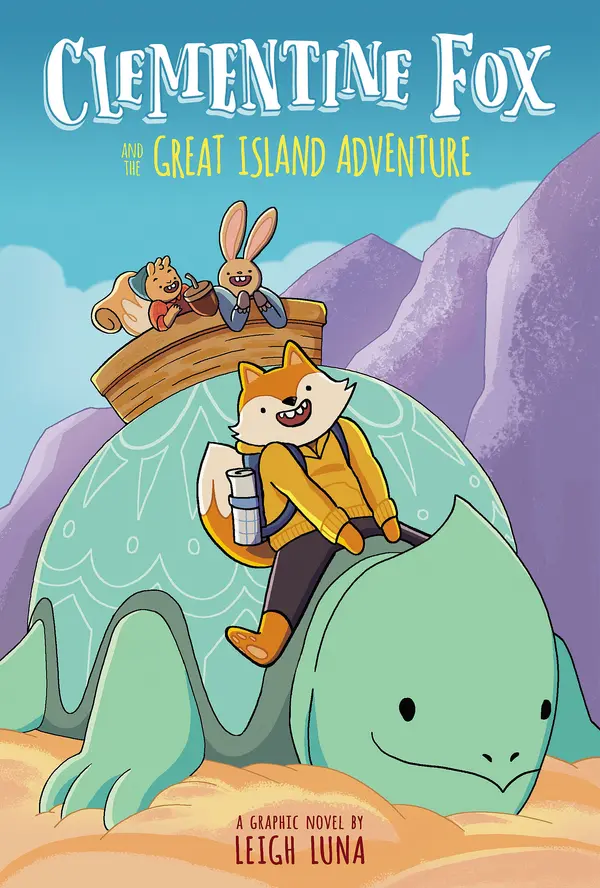 Clementine Fox and the Great Island Adventure: A Graphic Novel (Clementine Fox #1) by Leigh Luna cover